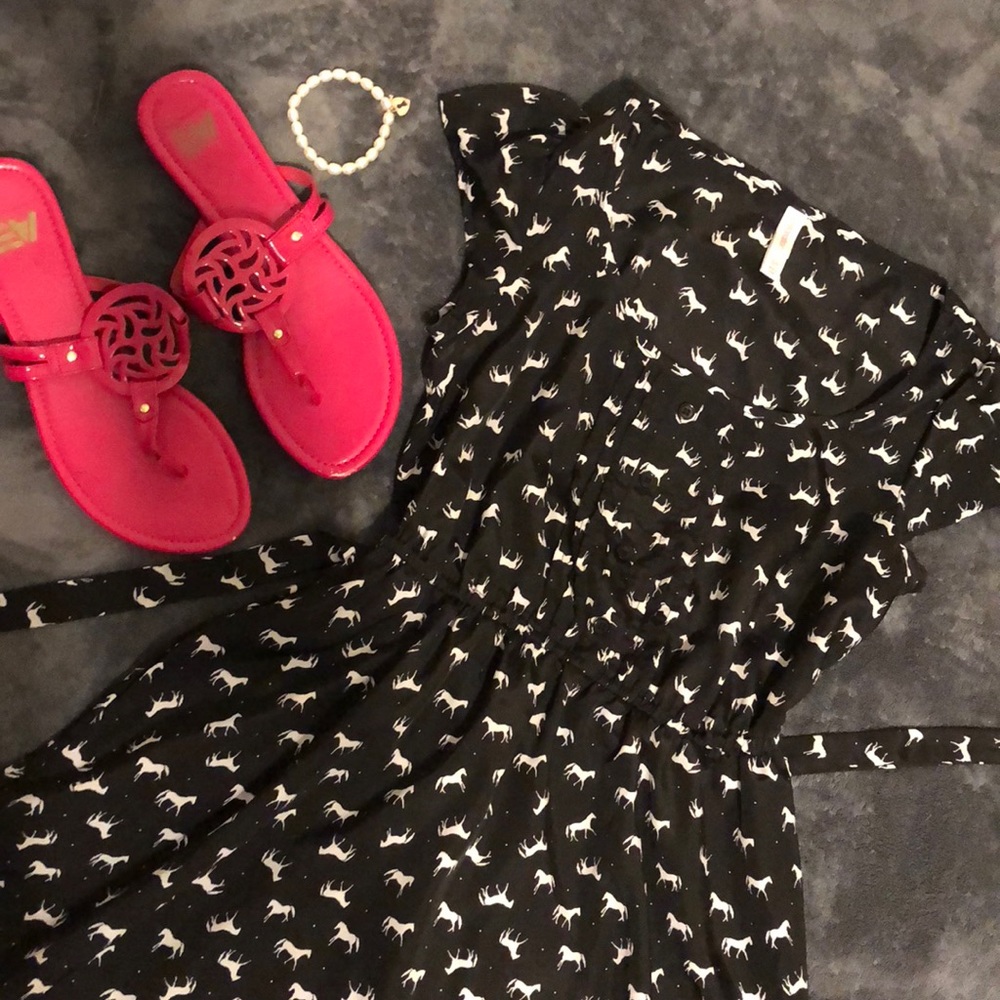 Black and white sundress size small